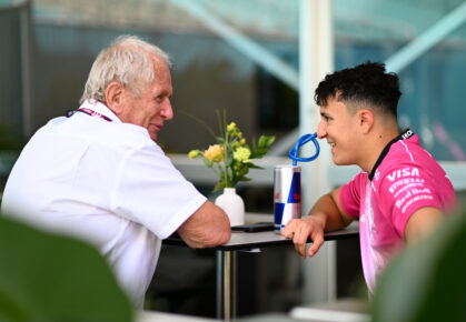 helmut marko en isack hadjar