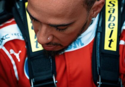 Race-ingenieur Lewis Hamilton