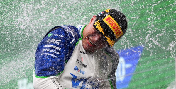 Isack Hadjar koestert eerste podium in Zandvoort: ‘Nooit gedacht dat het zou lukken’