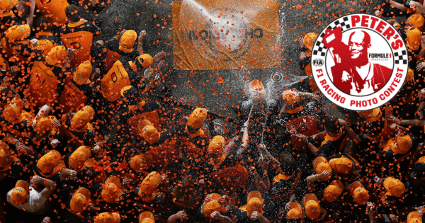 Peter J. Fox wint eerste editie Peter’s F1 Racing Photo Contest met feestvierende Norris