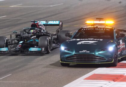 Safety car Abu Dhabi 2021