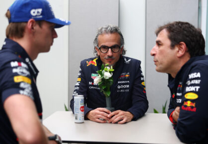 Jos Verstappen Red Bull Laurent Mekies