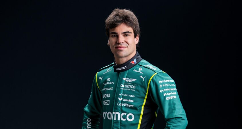 Lance Stroll over AMR26