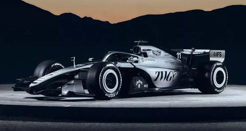 Cadillac F1 livery