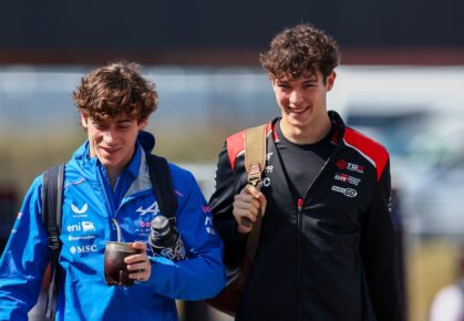 Franco Colapinto en Oliver Bearman