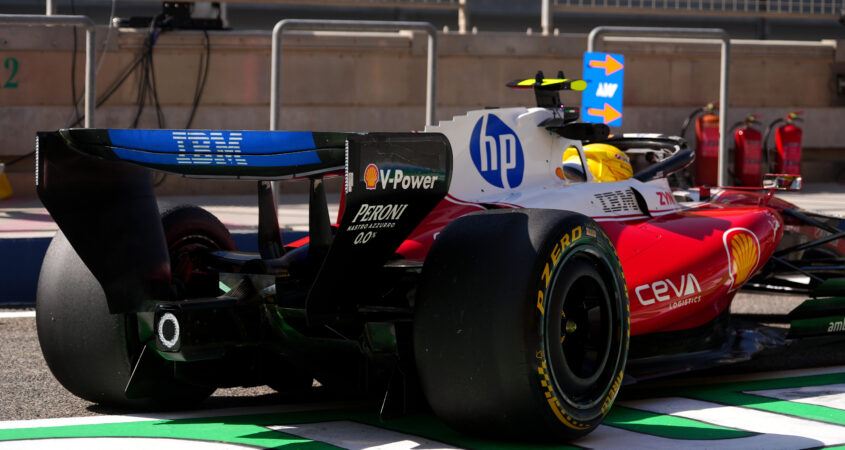 Coulthard Ferrari vleugel