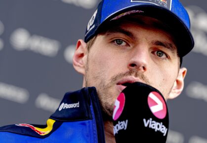 Verstappen Britse journalist
