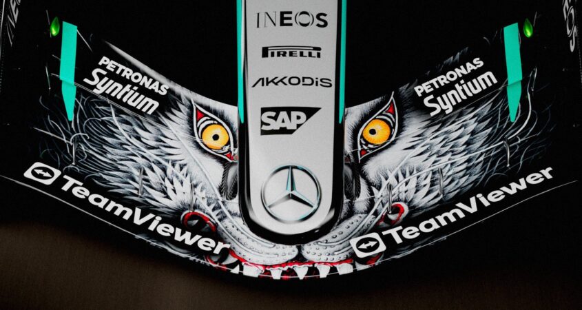 Mercedes livery