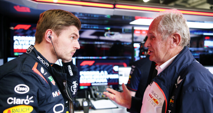 Verstappen Marko Nürburgring