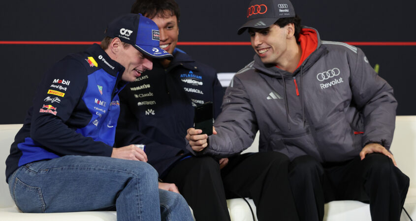 Verstappen Albon Bortoleto