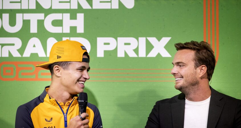 Giedo van der Garde en Lando Norris