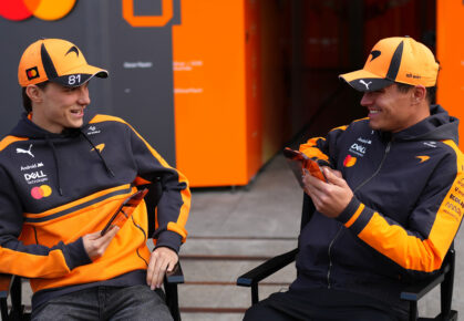 McLaren Piastri Norris