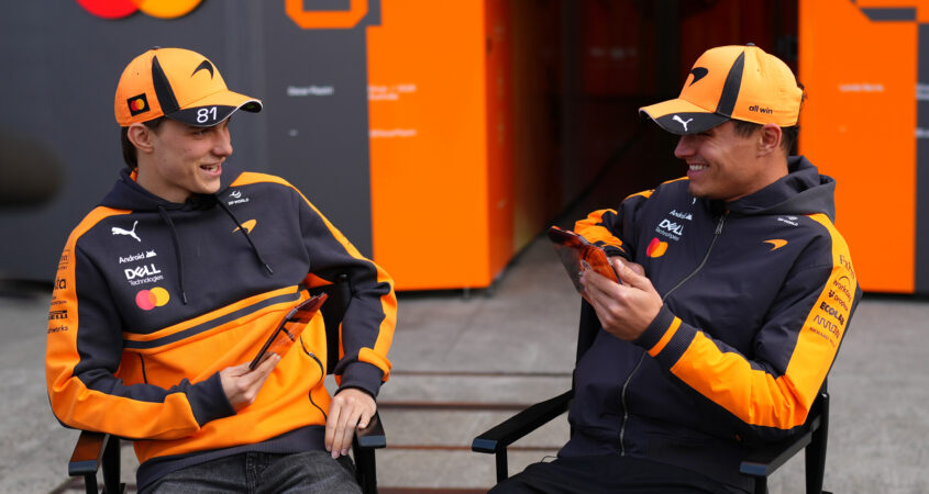 McLaren Piastri Norris