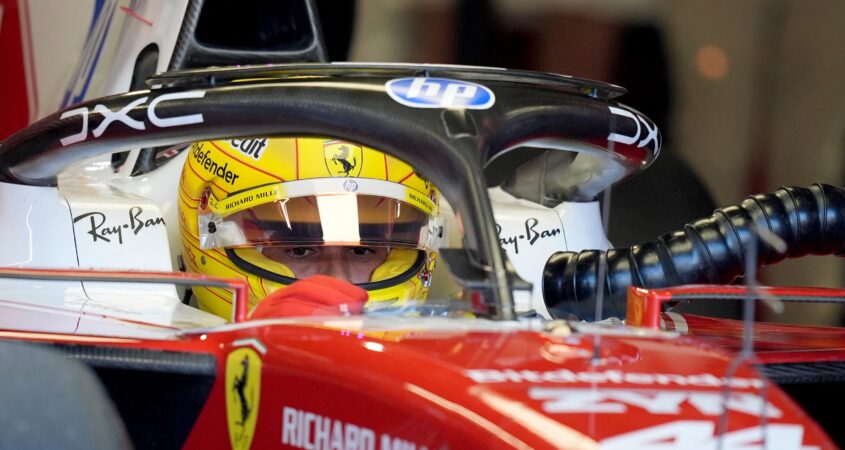 Lewis Hamilton Ferrari