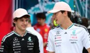 Kimi Antonelli en George Russell