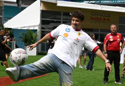 Charles Leclerc Ronaldo