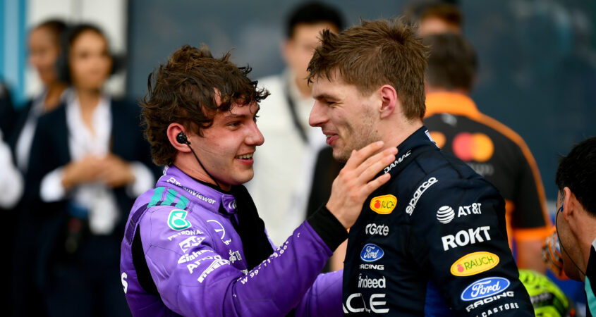 Ecclestone Antonelli Verstappen