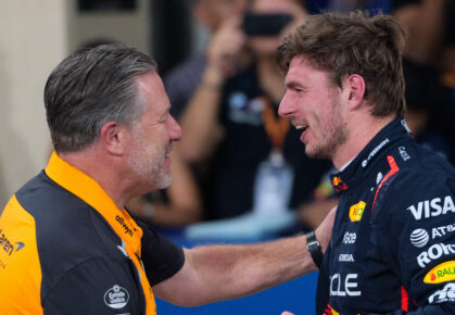 Zak Brown Max Verstappen