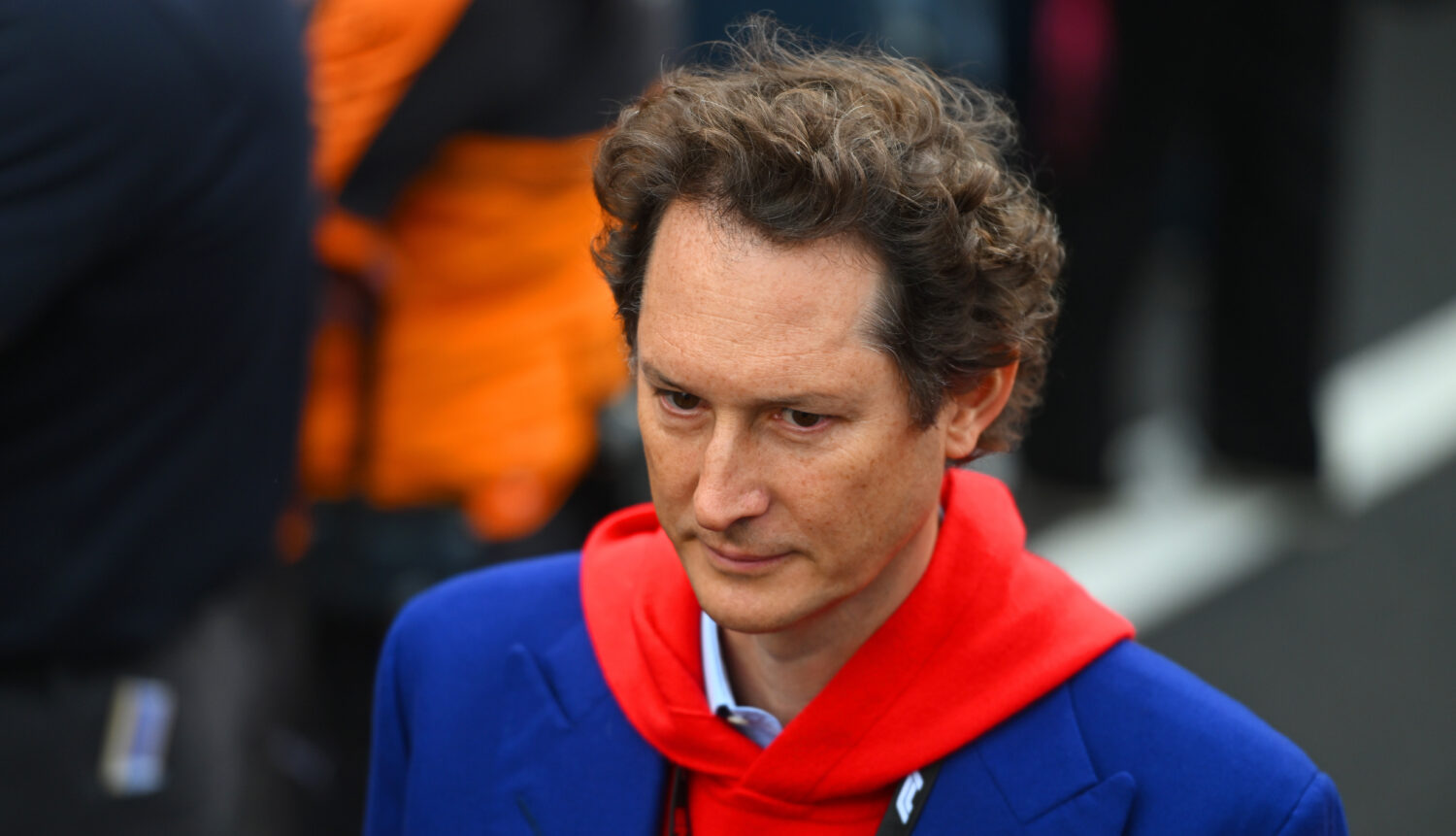 John Elkann Lewis Hamilton
