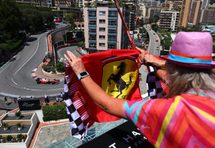 Charles Leclerc in Monaco