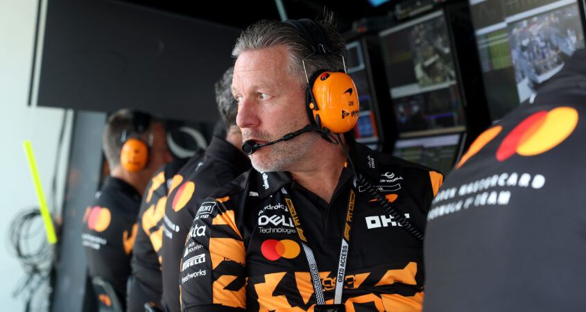 Zak Brown Mercedes McLaren