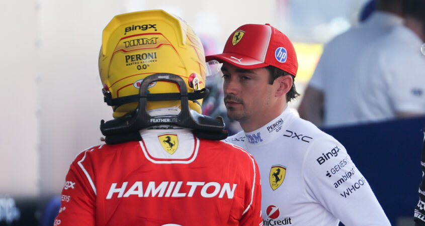 Leclerc Hamilton
