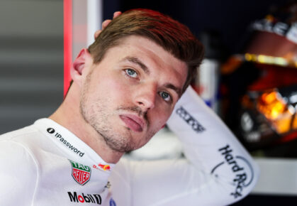 Max Verstappen crash