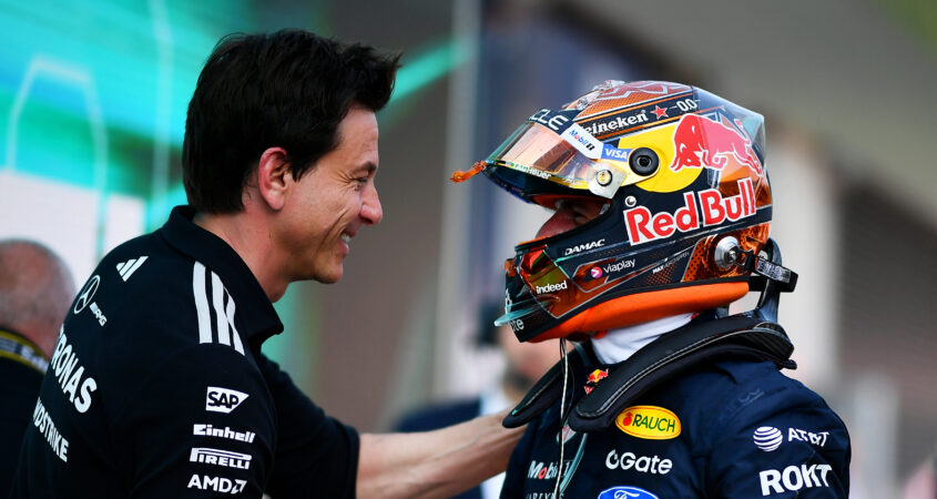 Toto Wolff Max Verstappen