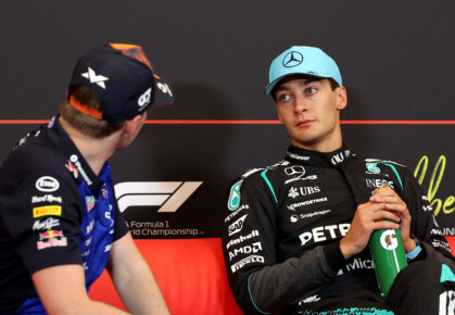 Max Verstappen George Russell