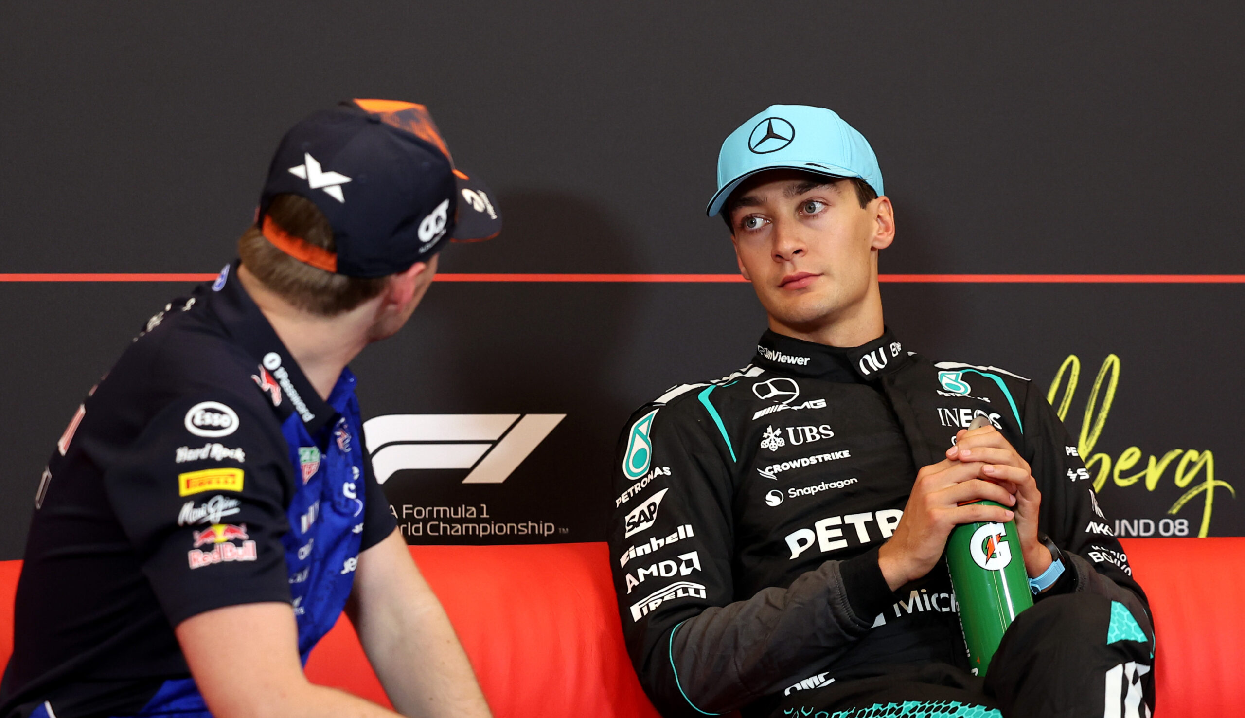 Max Verstappen George Russell