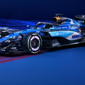 Williams livery GP Groot-Brittannië