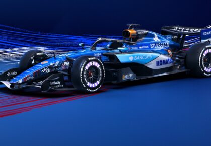 Williams livery GP Groot-Brittannië
