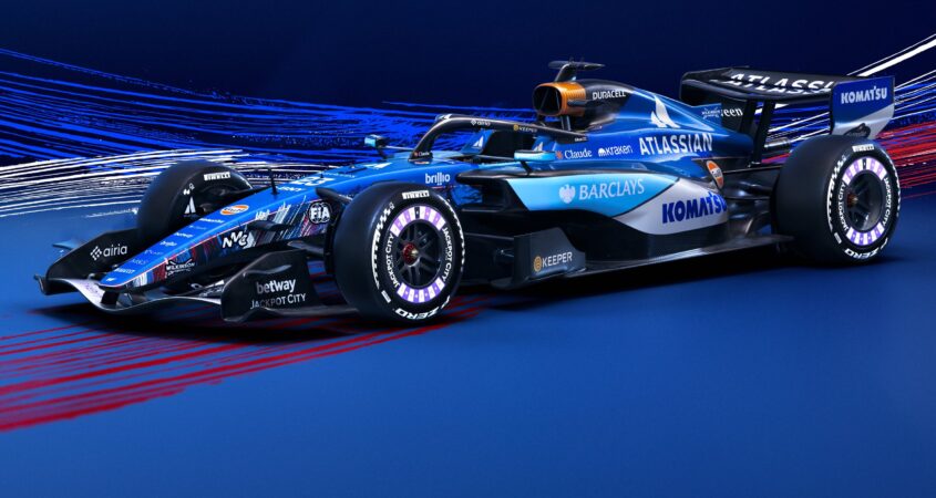 Williams livery GP Groot-Brittannië