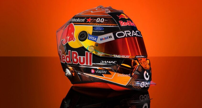 Max Verstappen helm