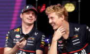 Liam Lawson Max Verstappen