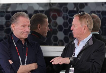 Jos Verstappen Martin Brundle