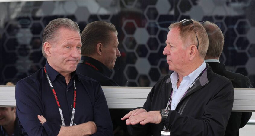 Jos Verstappen Martin Brundle