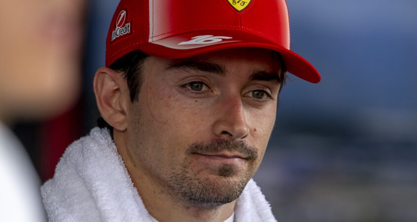 Charles Leclerc GP Groot-Brittannië