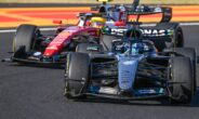 George Russell en Lewis Hamilton