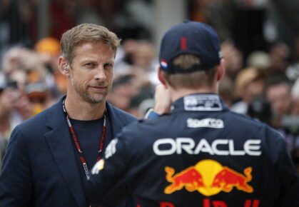 Jenson Button Max Verstappen