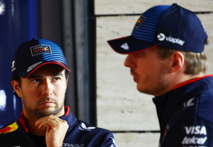 Sergio Pérez Max Verstappen