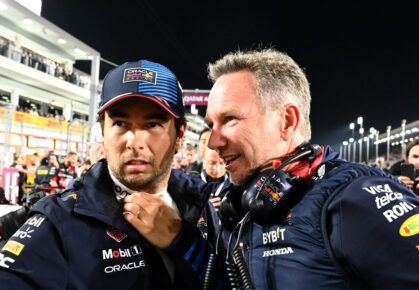 Sergio Pérez Max Verstappen