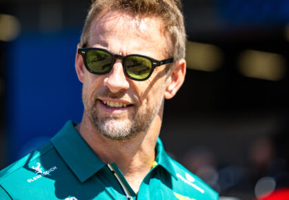 Jenson Button Aston Martin