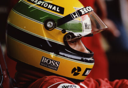 Ayrton Senna helm