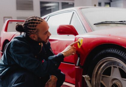 Lewis Hamilton Ferrari