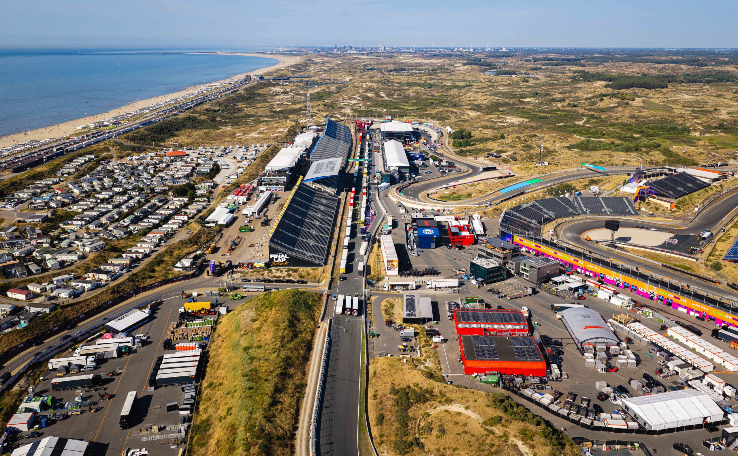 VIDEO: Zandvoort geeft kijkje achter de schermen bij opbouw Dutch GP