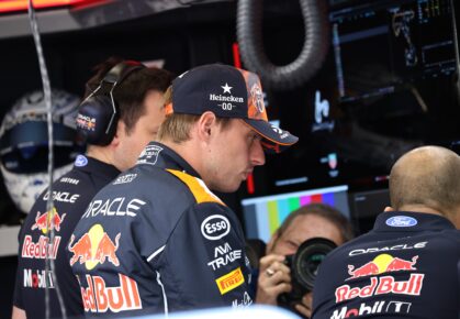 Max Verstappen crash