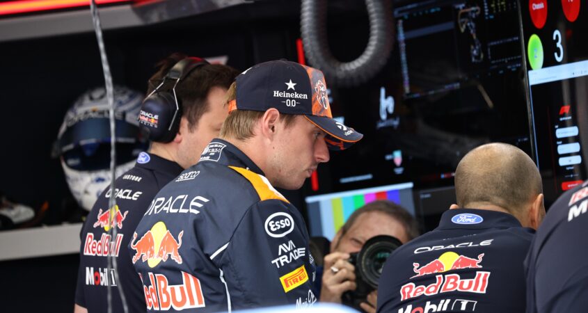 Max Verstappen crash
