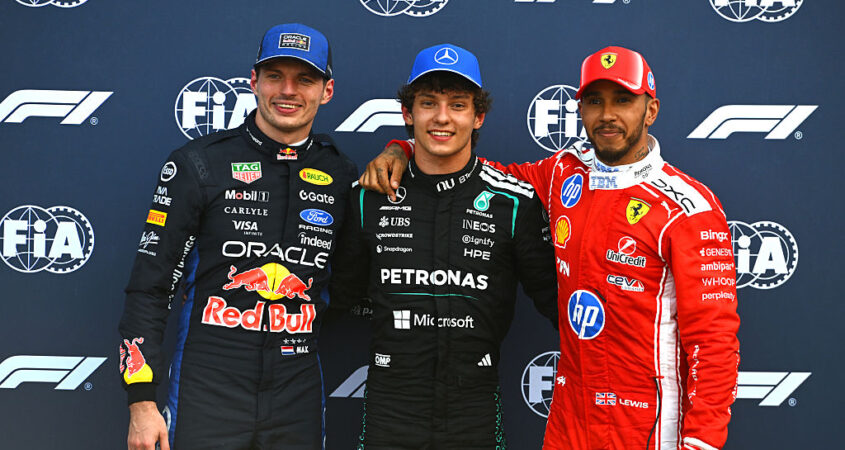 Antonelli Verstappen Hamilton