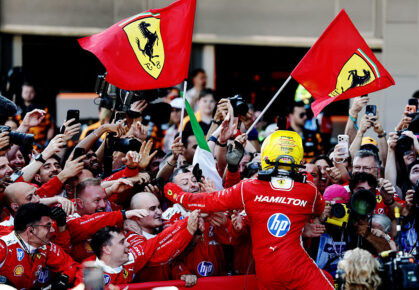 Ferrari Lewis Hamilton